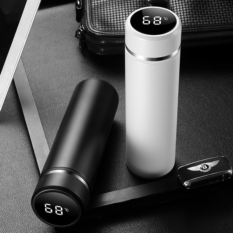500ml Digital Thermos Bottle with LED Temperature Display