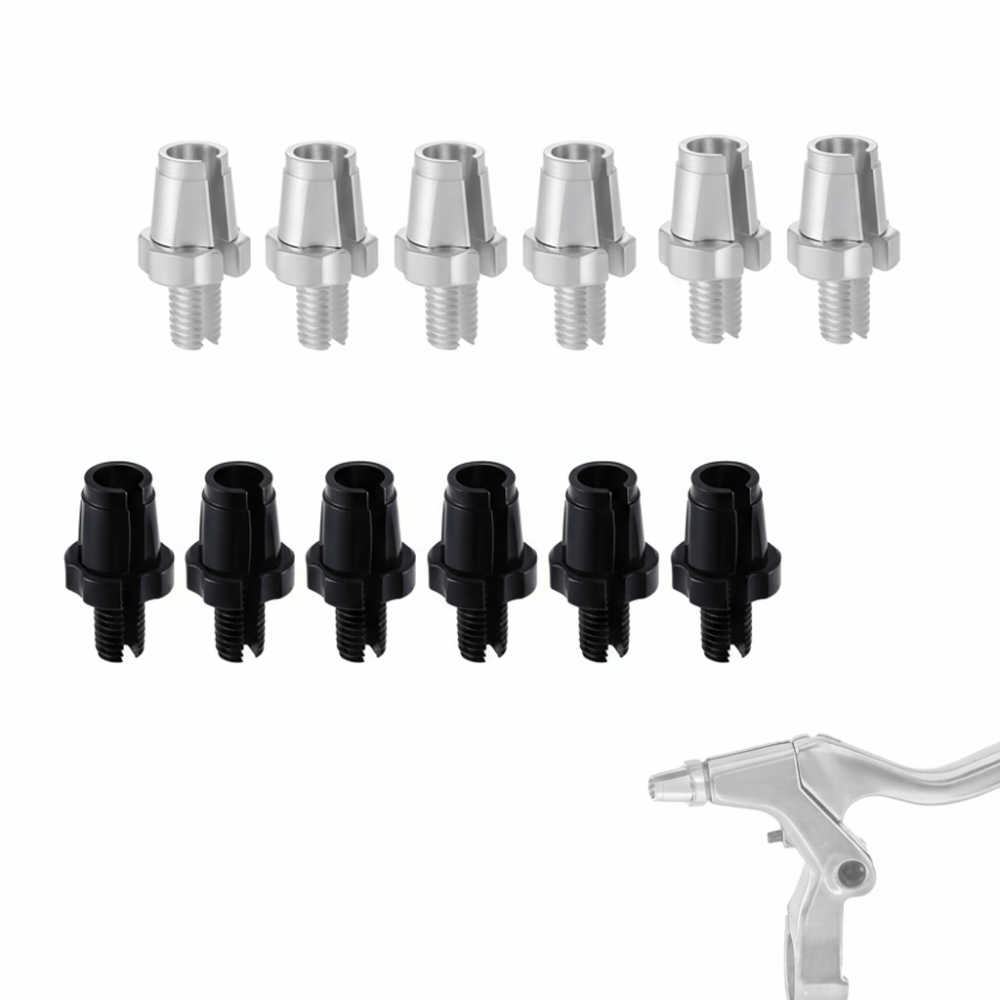 4PCS Durable Aluminum Alloy Bike Brake Lever Adjuster Screws Purple 10MM Brake Handle Levers Adjuster Compact Lightweight Brake Lever Adjuster Bolts Workshop Use