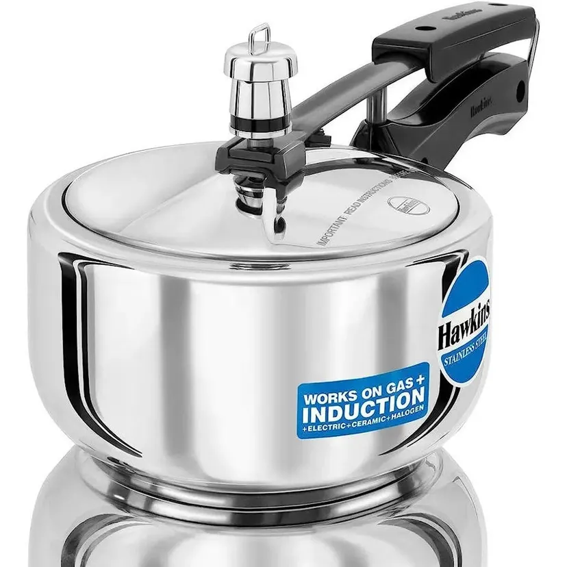 Hawkins Stainless Steel Pressure Cooker - 2 Litre