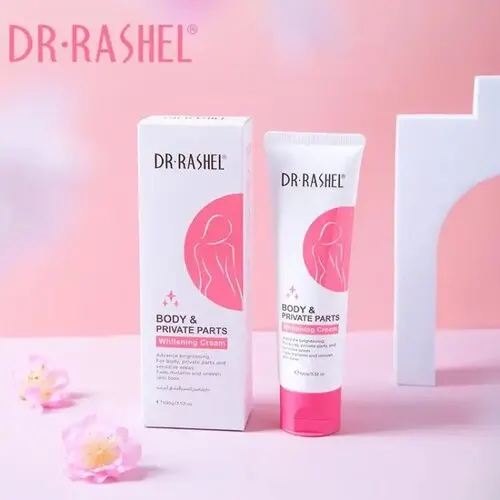 Dr. Rashel Body & Private Parts Radiance Boosting Cream 100g For De-tanning & Pigmentation