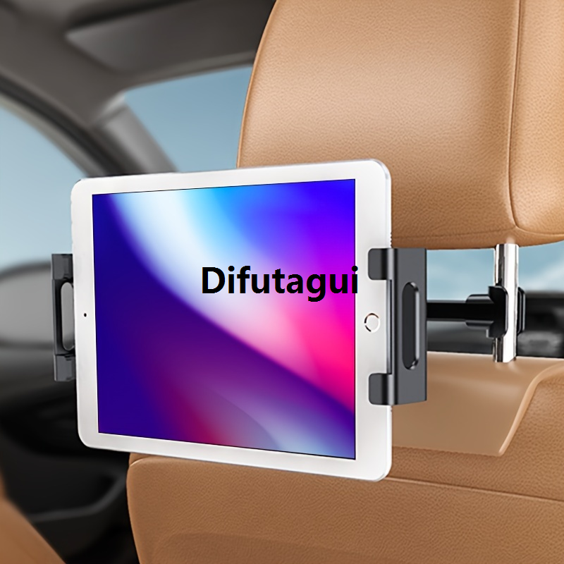Difutagui Mobile Phone Tablet－Rotation 360 Mobile Phone Back, Tablet Headrest, Car New style Computer Stand, Seat Stand, Universal 513 Inch Computer/Stand for iPad