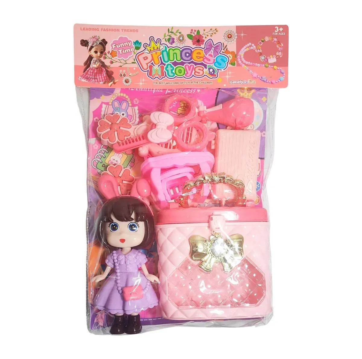 Fashion Beauty Little Princess Makeup Box - Pretend Play Set for Kids New Best Quality