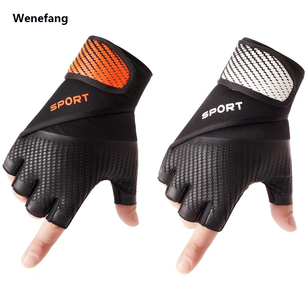 Wenefang 1Pair Workout Gloves for Men Women, Weight Lifting Gloves with [Full Palm Protection] [Excellent Grip] Gym Gloves for Fitness