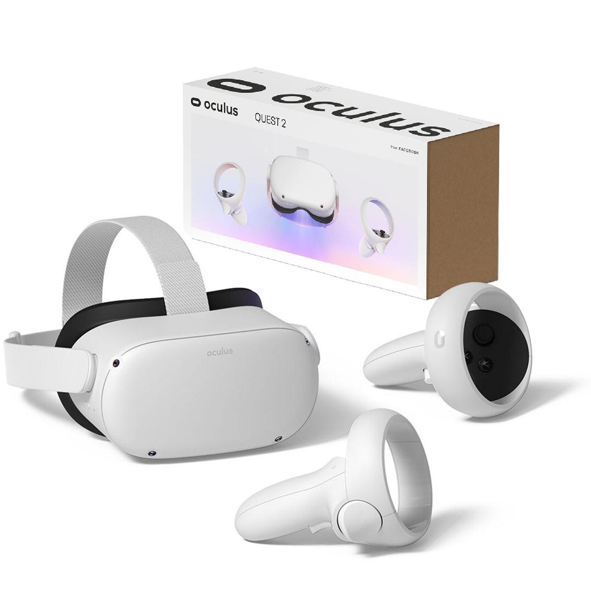 Vylon Oculus Quest 2 VR Advanced All-In-One Virtual Reality Headset - 128/256 GB