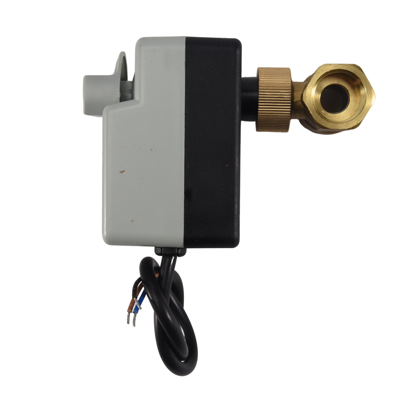 OUMERY Ac220V Dn15 2 Way 3 Wires Motorized Ball Valve Electric Actuator With Manual Switch