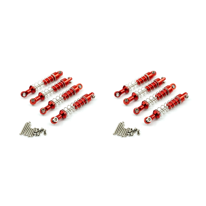 NAMUNY 2X for MN D90 MN-90 MN99S C14 C24 C34 RC Car 4Pcs Metal Damper Upgrade Parts Accessories,1