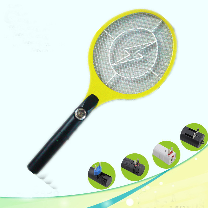 Mosquito Racket/Swatter Bat with LED Light Electric Insect Killer