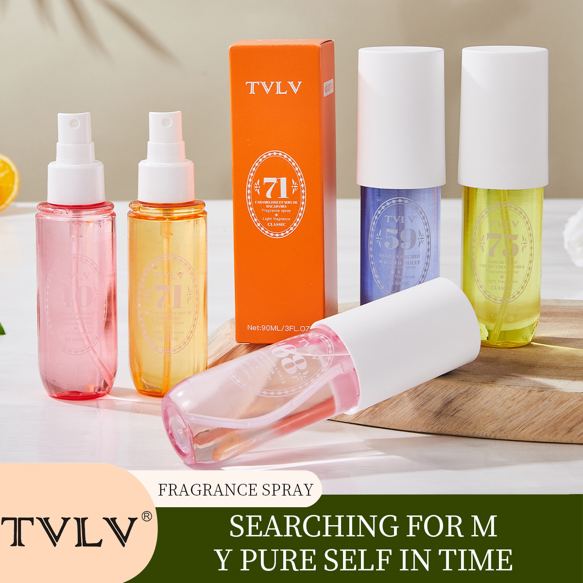 TVLV Cross Border Perfume Spray Digital Fragrance Deodorant Spray Brazil Long Lasting Fragrance Factory Wholesale