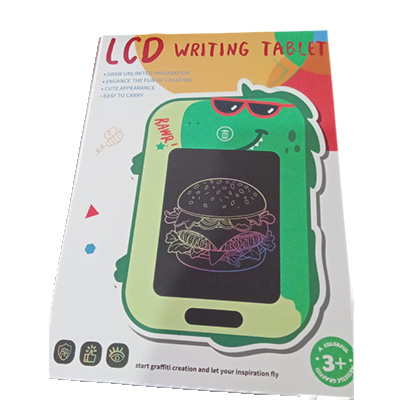 LCD Writing Tablet 15×10 cm with Mini Drawing Pad - Reusable Digital Writing Board with Pen | Erasable Screen for Kids & Office Use