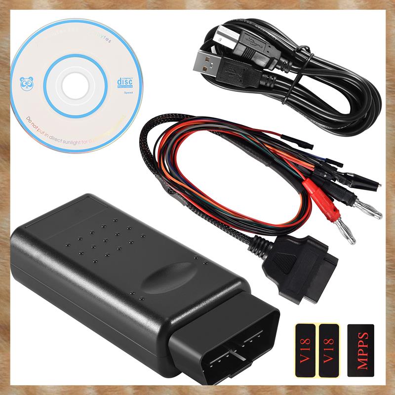Kqueebee MPPS V18 MAIN + TRICORE + MULTIBOOT with Breakout Tricore Cable Auto Detect Tool