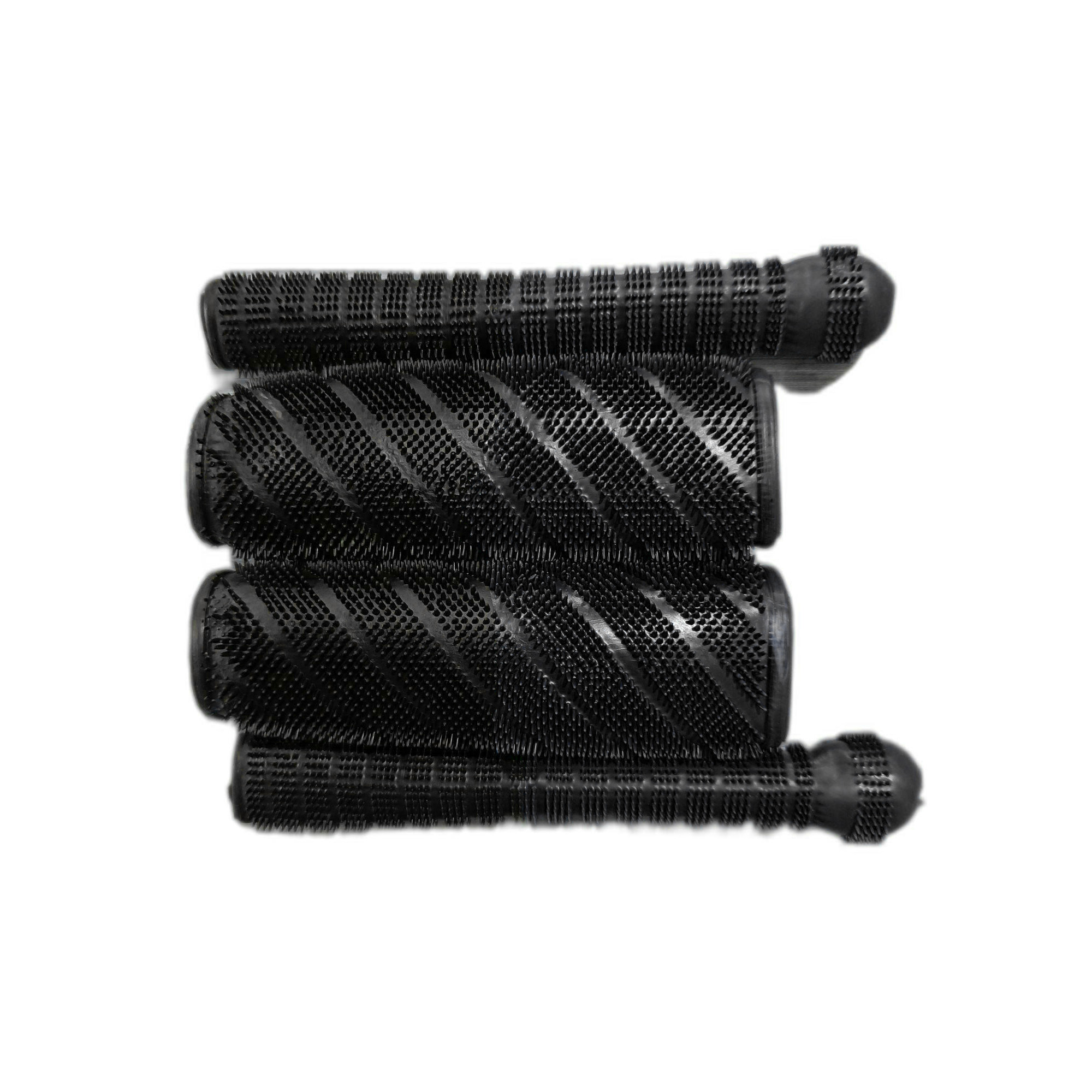 Universal Fancy PVC Rubber Lever & Handle Grip Cover (Black) for Bike & Scoty (4PCS set)
