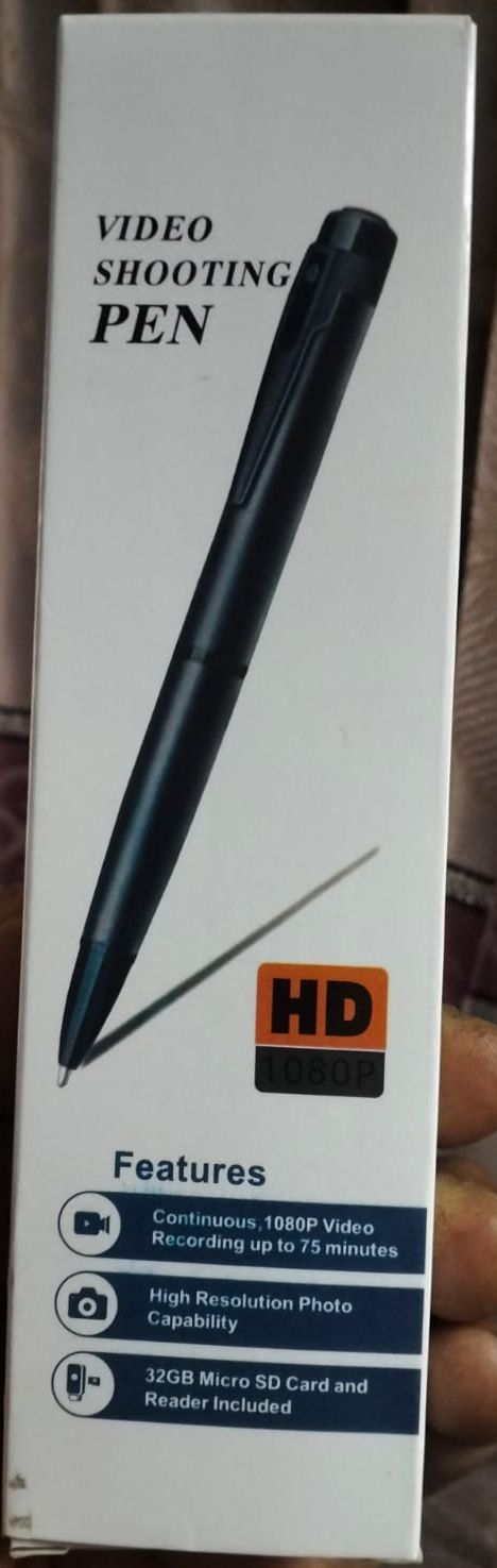 Hidden S=py Pen Camera HD 1080P Portable Digital Video Recorder with Photo Taking, USB Port Covert Cam, Wireless Mini DV Cam Multifunction Ink Pen Camcorder for Conference and Home (Video Only)