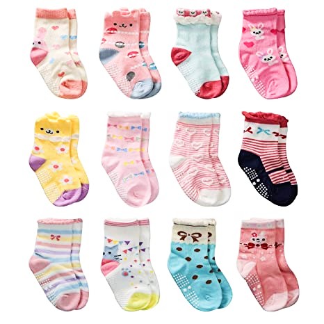 3 Pair/Set Cute Cotton Baby Socks 0-12 Months Newborn Boy Girl Sock