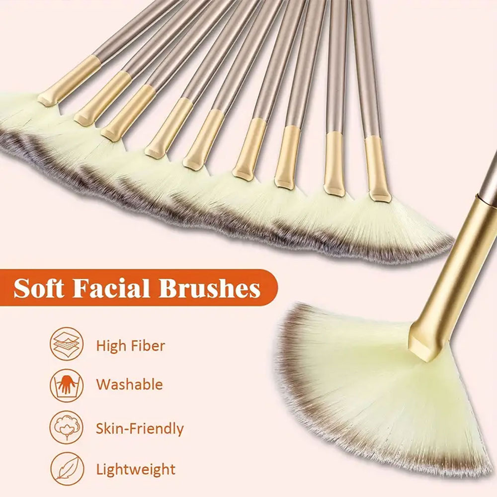Tools: Makeup Brush, Multi-Purpose Makeup, Facial Slim Pieces 9/5/13/Soft Fan Brush Makeup, Mask Brush Set