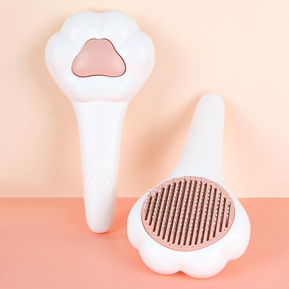 Multi-functional Self Cleaning Dog Cat Brush Professional Massage Pet Hair Remover Pet Grooming Tool Pet Grooming Brush Pet Ownership
