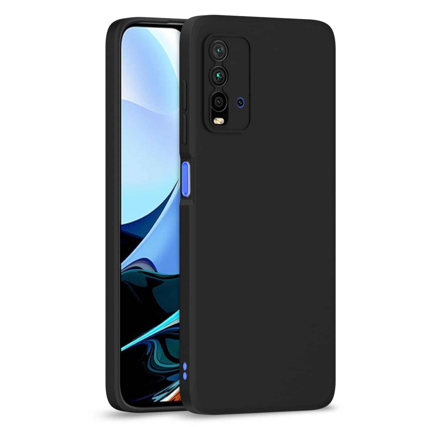 For Redmi Note 10 Pro / Max Case - Slim Fit Soft Silicone Phone Back Cover