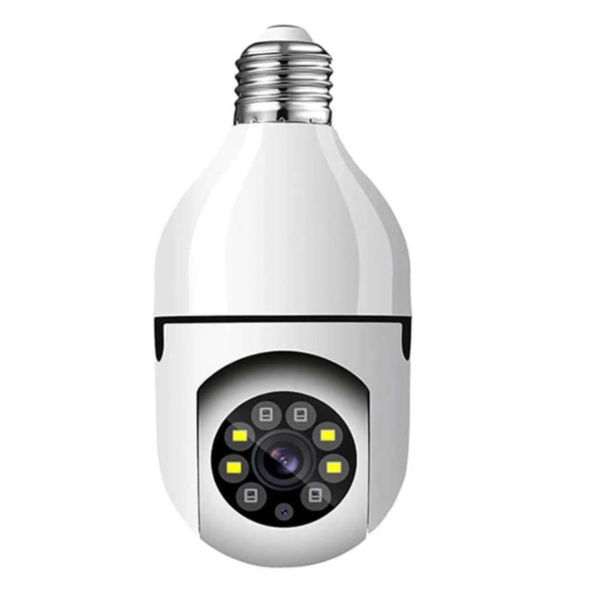 Wireless Light Bulb Camera 1.0MP WiFi Security Camera