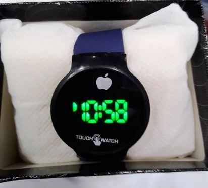 Multi Color Smart Watch Design Apple Logo Led Watch For Kids