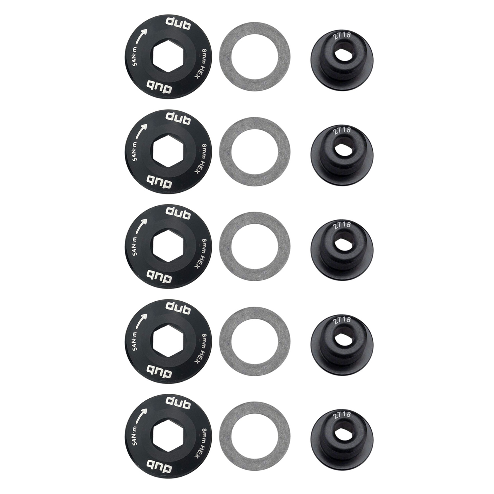 fasdaga 5X Road Bike DUB Crank Arm Bolt M15/M26 Alloy Self Extracting Screw for