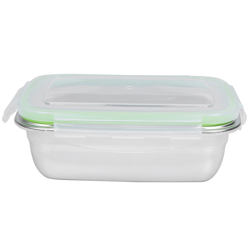 3X 304 Stainless Steel Lunch Box Eco-Friendly Portable Food Storage Container Refrigerator Multipurpose Crisper Box