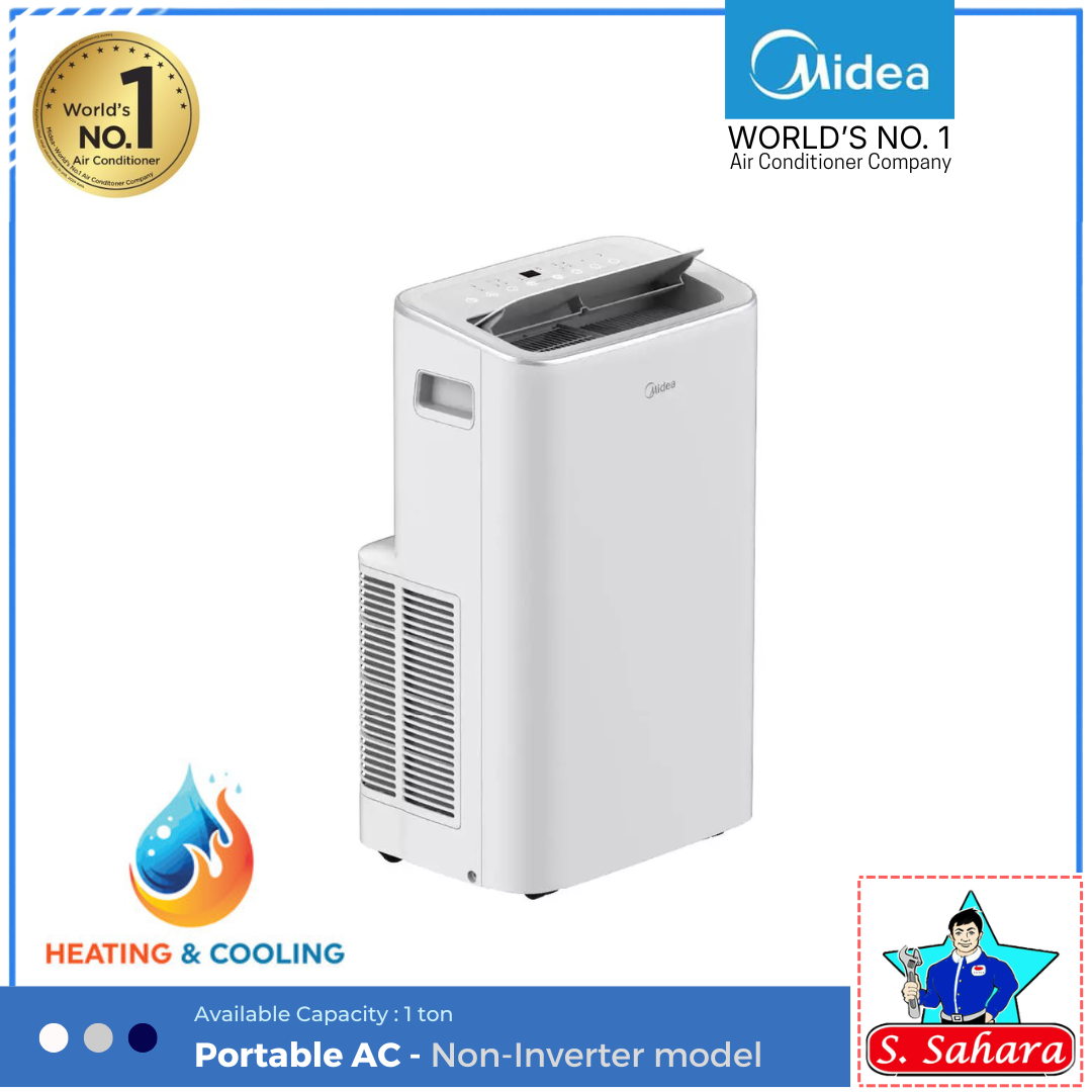Midea Portable 1 ton Air Conditioner (MPPXA-12HRN8)