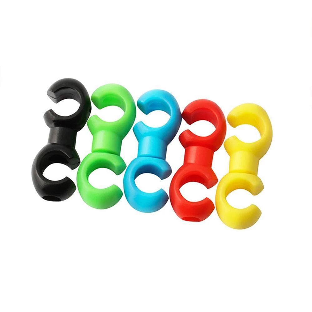 Bke Accessories Bicycle Parts MTB Bicycle Cable Buckle S Style Clips Buckle Ring Clasp Bike Line Clip