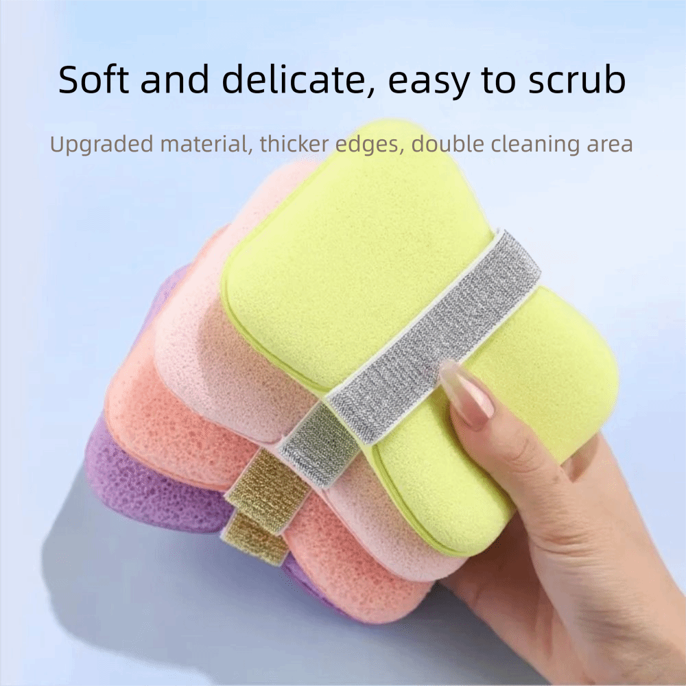 1Pc Portable Soaps Saver Soap Foaming Net Bath Foaming Exfoliating Soap Bag Sponge Thickened Bathing Bubble Maker Bath Body Washing