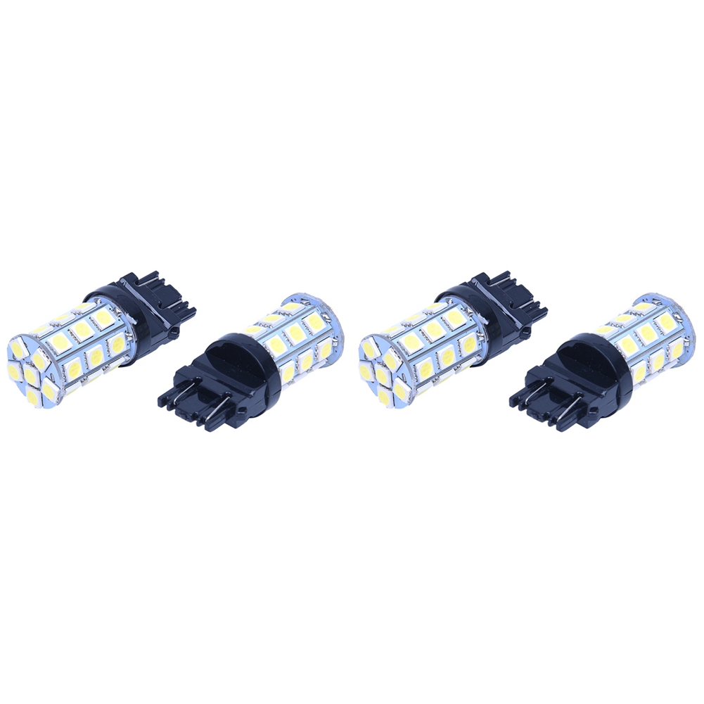4X T25 W21/5W 3157 7443 XENON White 27 5050 SMD LED BULB 12V Lamp CAR Light