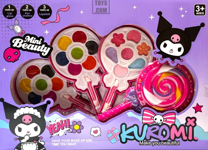 Makeup Kit for Kids and Girls Gift Set Encouraging Kuromi Creativity and Imaginative Play