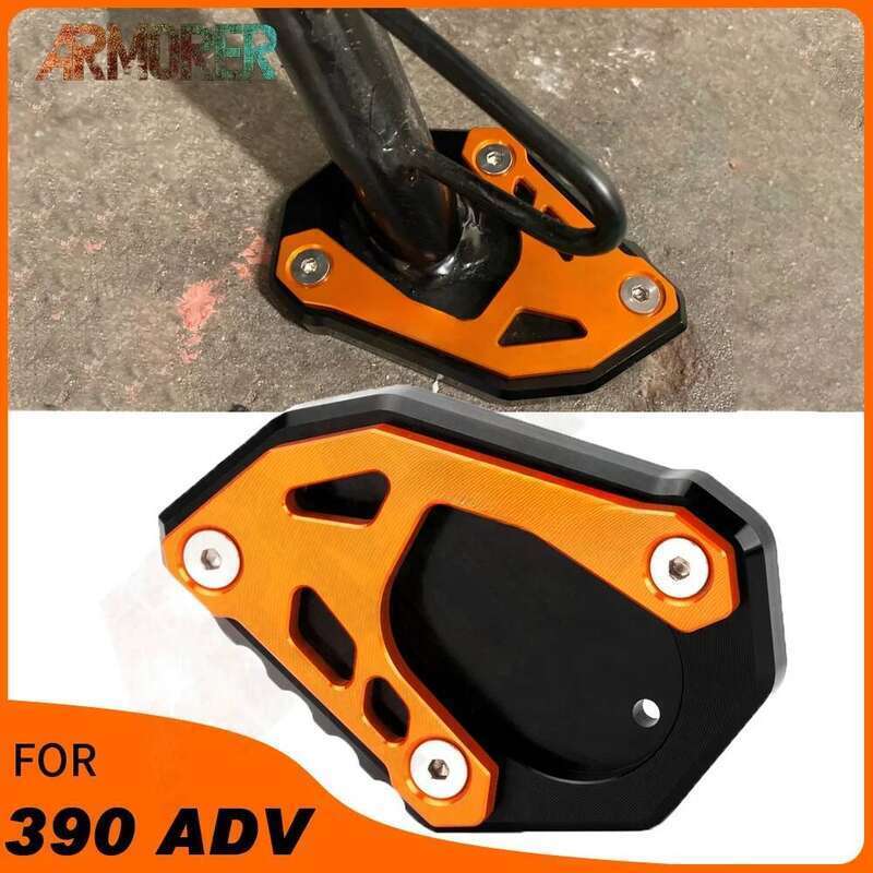 For ADVENTURE 390 ADV 390ADV 390adventure 2020 2021 2022 2023 Motorcycle Accessories Kickstand Side Stand Extension Pad