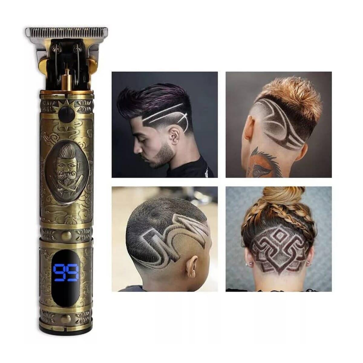VGR V091 Professional Rechargeable Hair Trimmer With Metal Blades