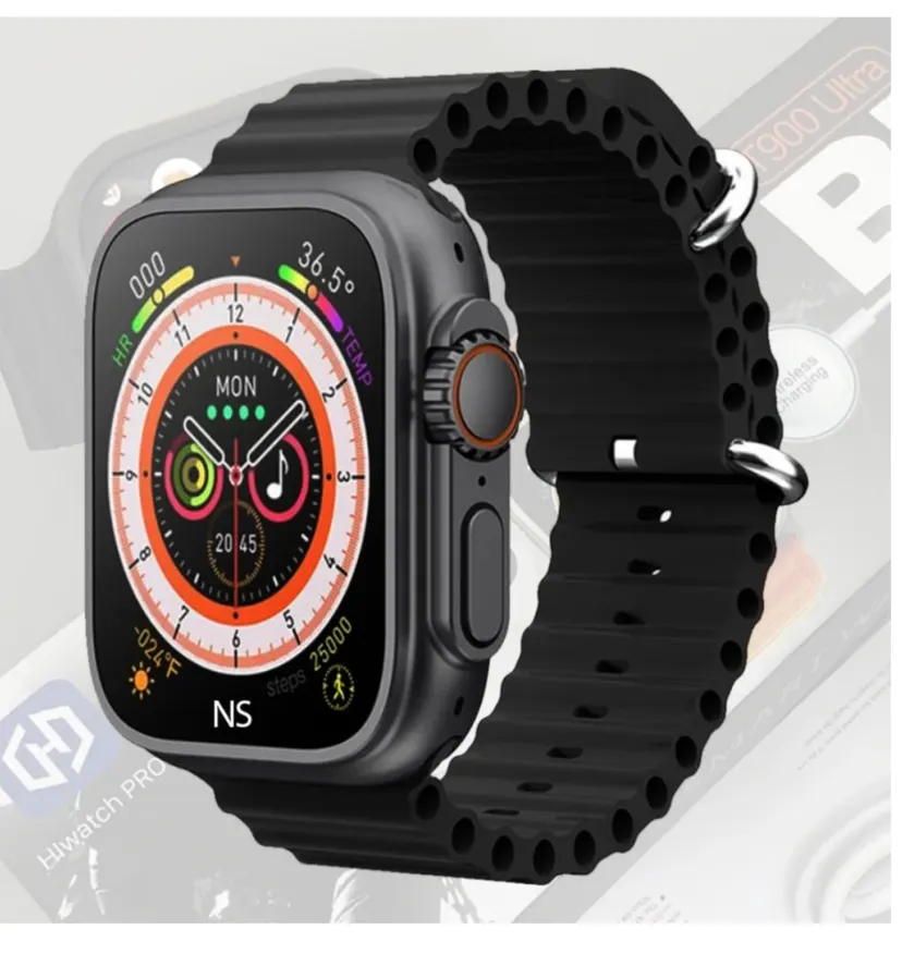 Combo M19 Wireless Bluetooth Earbuds With T900 Smart Watch