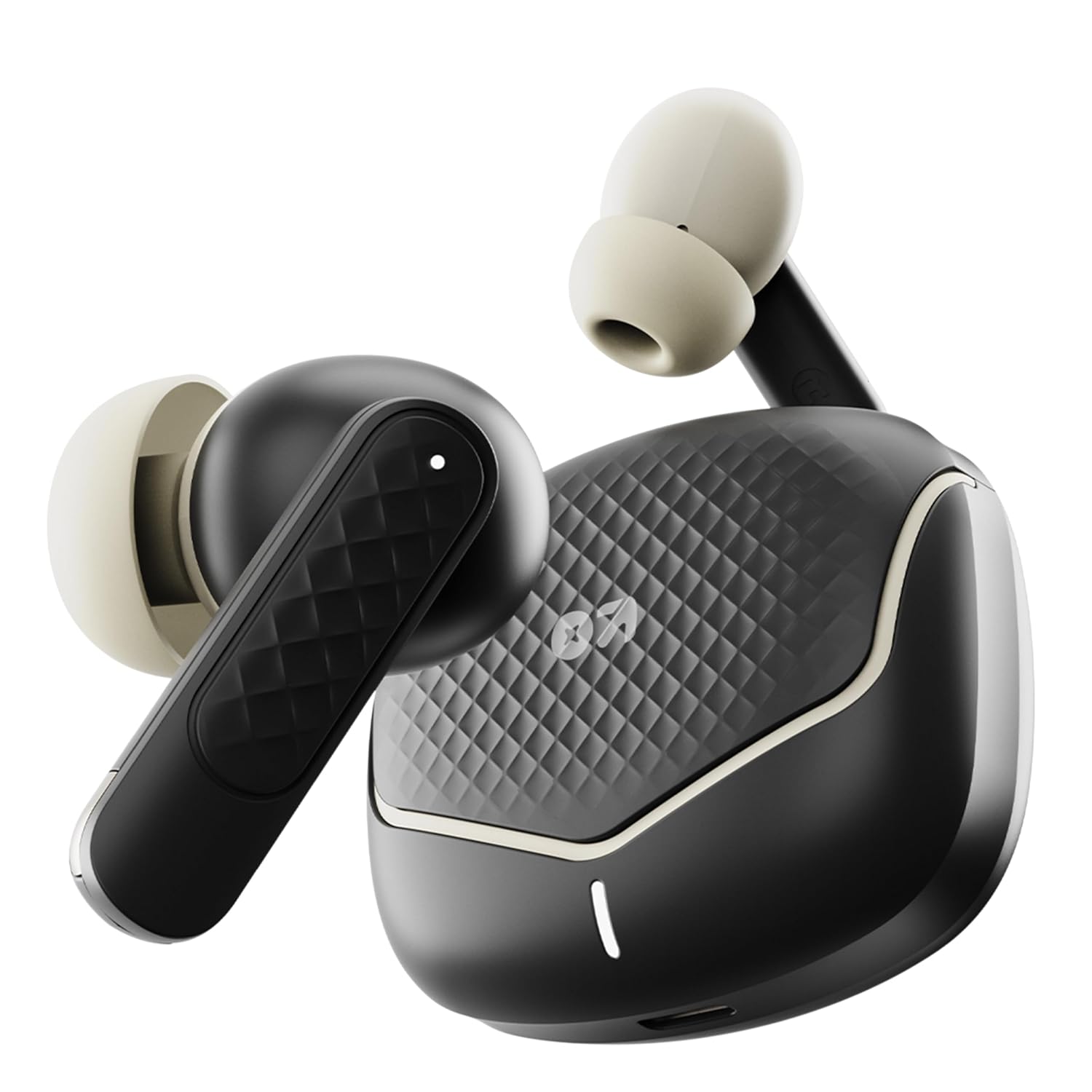 GOBOULT Newly Launched Z40 V2.0 with 70H Playtime, Quad Mic ENC, 45ms Low Latency, 13mm Bass, Legacy Continues, IPX5, BTv 5.4, TWS Truly Wireless in Ear Earbuds