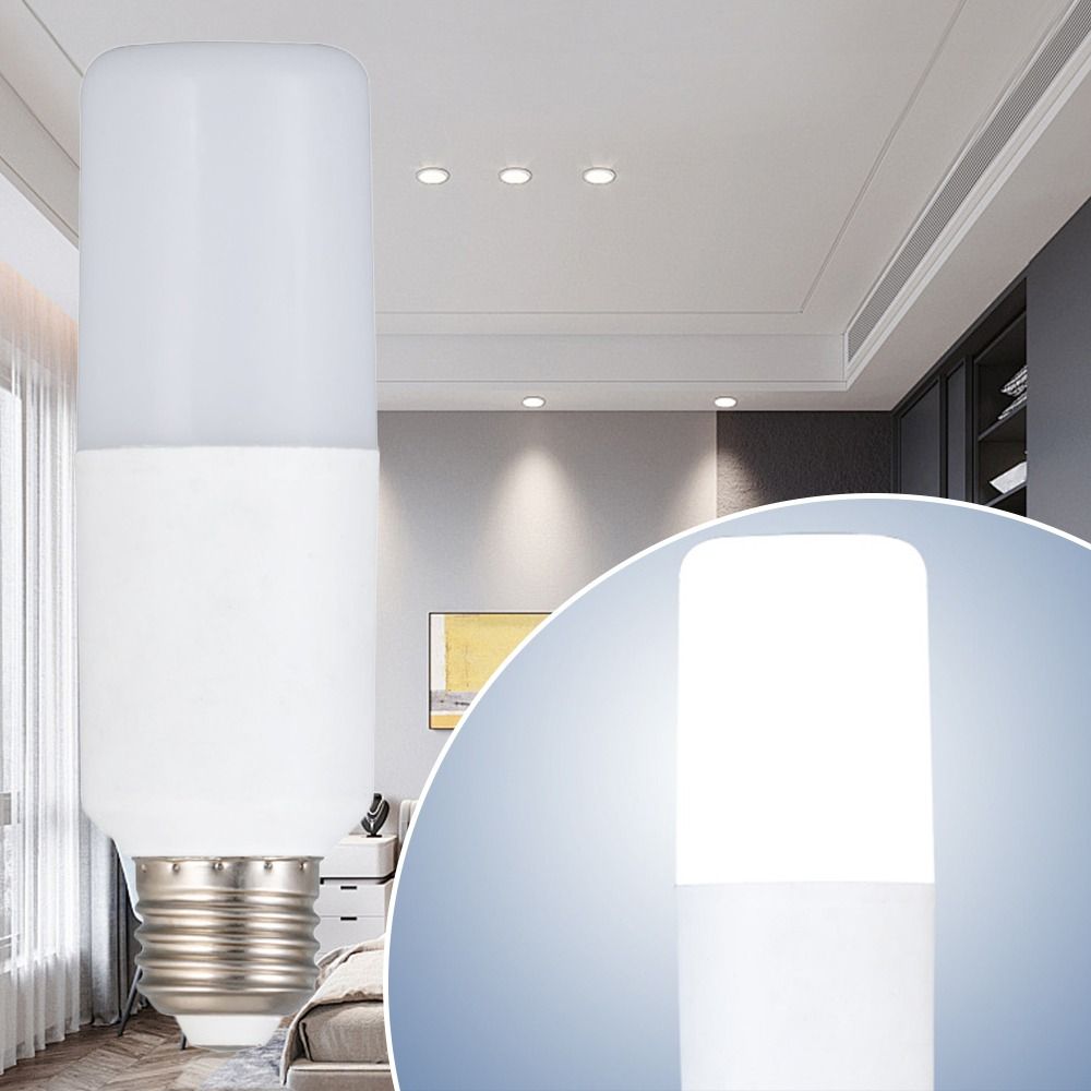 New 5W 10W 15W 20W LED Stick Bulb E27 4000K LED Light White Light Energy Conservation Screw Bulb Home Office