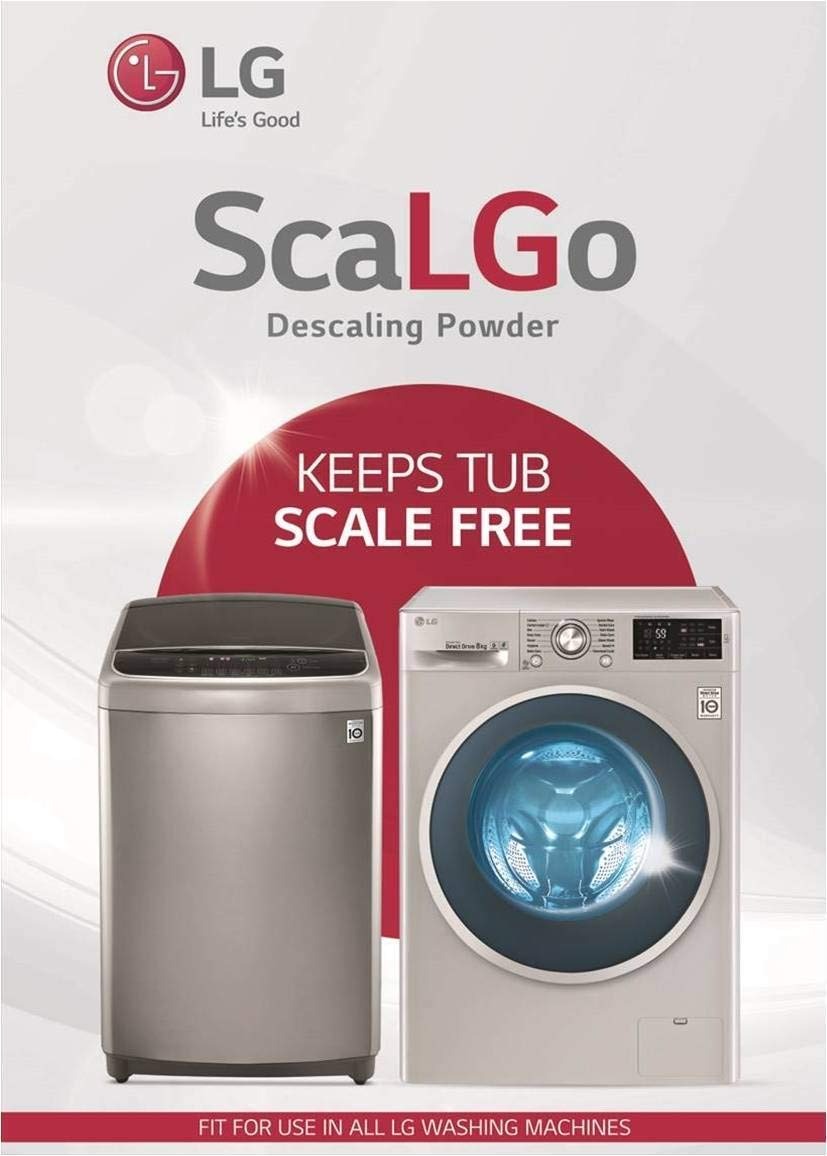 100g LG Washing Machine Descaling Powder For All Front And Top Load Washing Machine Drum Cleaner & Tub Cleaner