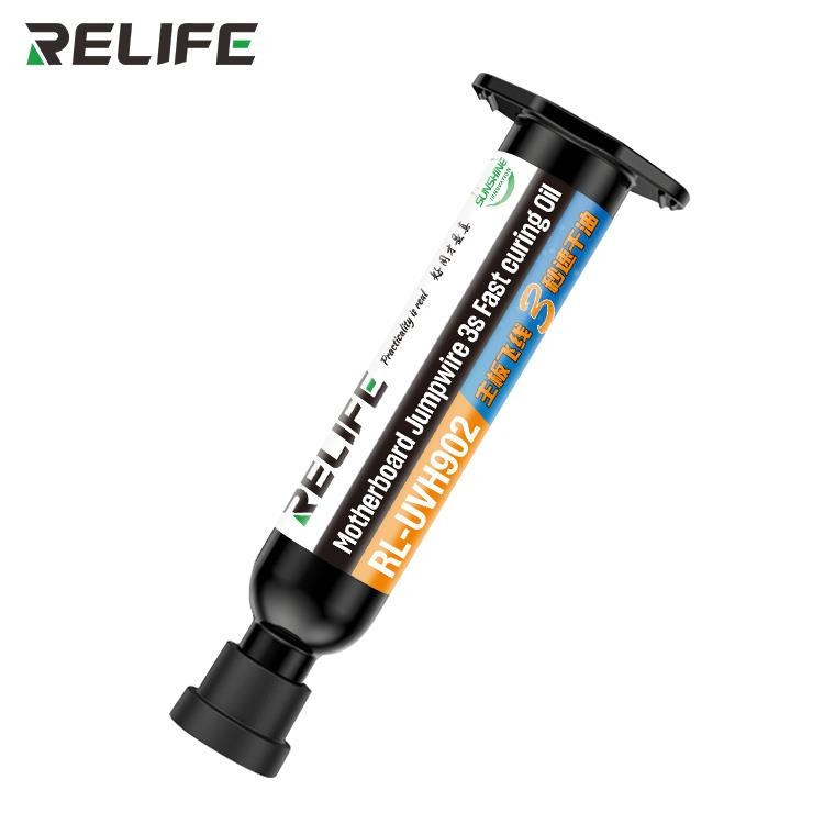 Relife RL-UVH902 10CC 3 Second Fast Dry Motherboard Flying Line UV Curing Mask Oil