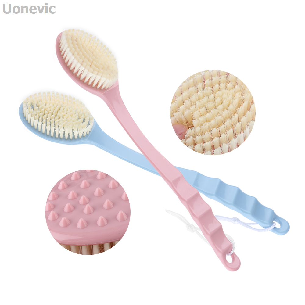 NEW Zaozhixunba【Cathery Baby Store】1PC Scrubber Brush Long Handle Bathroom Shower Cleaner 4 Colors Available2025 New
