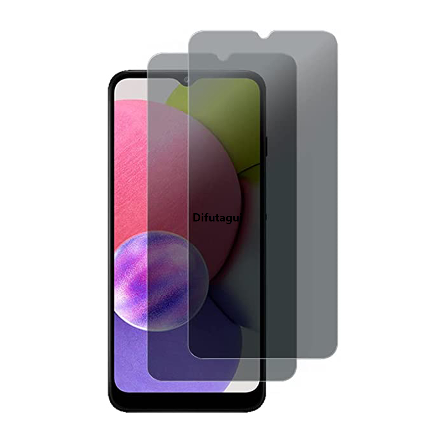Difutagui 2/4Pcs Anti Spy Tempered Glass For Samsung Galaxy 【2025 Version】 Jump2 M33 5G Screen Protector Privacy Glass Film