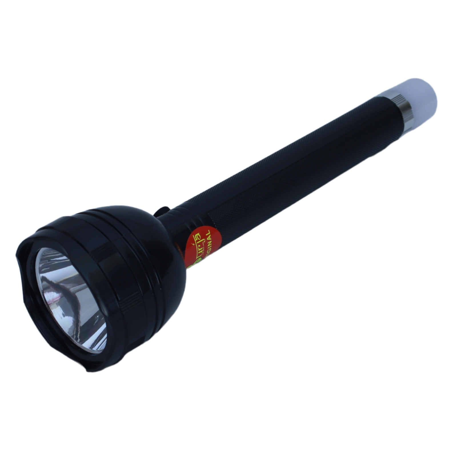 Urja UR-L4633 Professional High-Power Long-Range Rechargeable & Portable Flashlight with Laser LED & Multi-Light Modes for Camping & Hiking