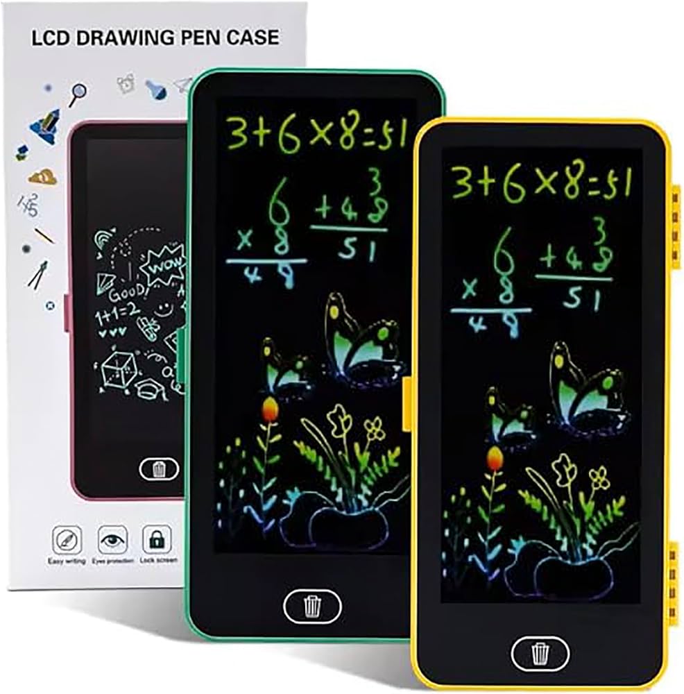 LCD Drawing Pen/Pencil Case Single Pc