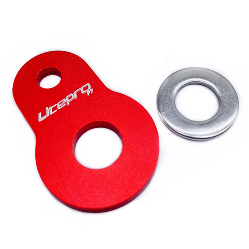 2X Folding Bike Magnet Adapter Aluminium Alloy Magnetic Buckle Conversion Seat for FNHON 1611 Silver