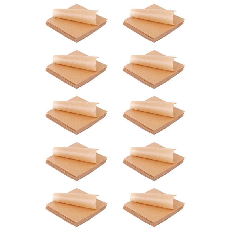 5000 Pcs Unbleached Parchment Paper Baking Sheets, Inches Non-Stick Precut Baking Parchment, Perfect for Wrapping