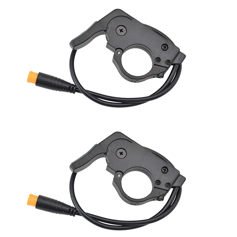 fasdaga 2X Ebike Thumb Throttle Quick Disassembly Fit Left/Right Hand Finger Throttle for 24V/36V/48V Electric Bicycle Accessor