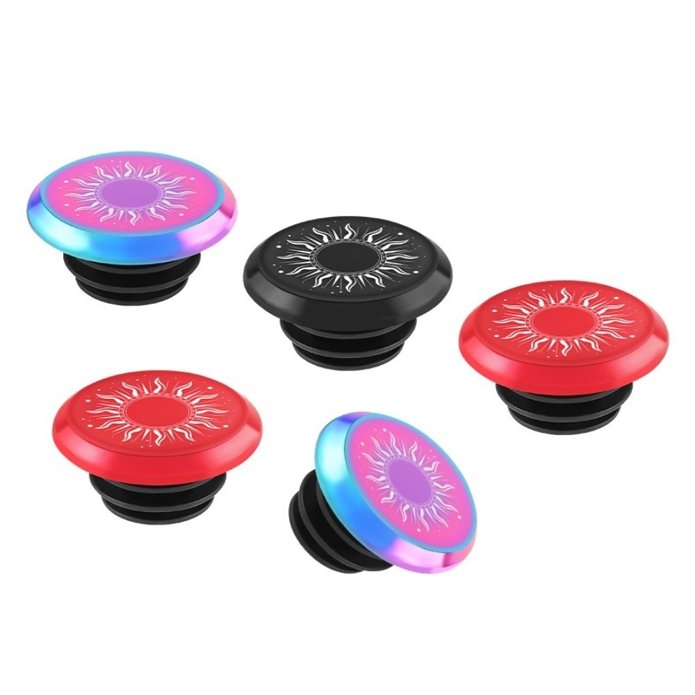 1 Pair Universal CNC Aluminum Alloy Motorcycle Handlebar Handle Bar End Cap