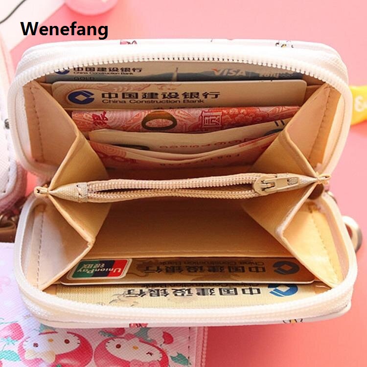 Wenefang Korean student small fresh fruit Cute Mini girl small purse short zipper childre韩版学生小清新水果可爱迷你女生小钱包短款拉链儿童零钱包卡包12.21
