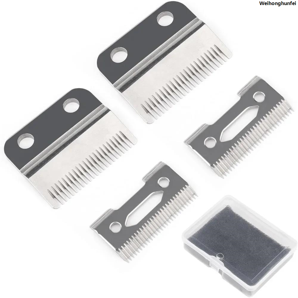 Difutagui 2025 NEW 2 Sets Adjustable Clipper Blade Hair Clipper Replacement Luxury Blades for Wahl Magic Clip for 8148 1006, Super Taper #8400