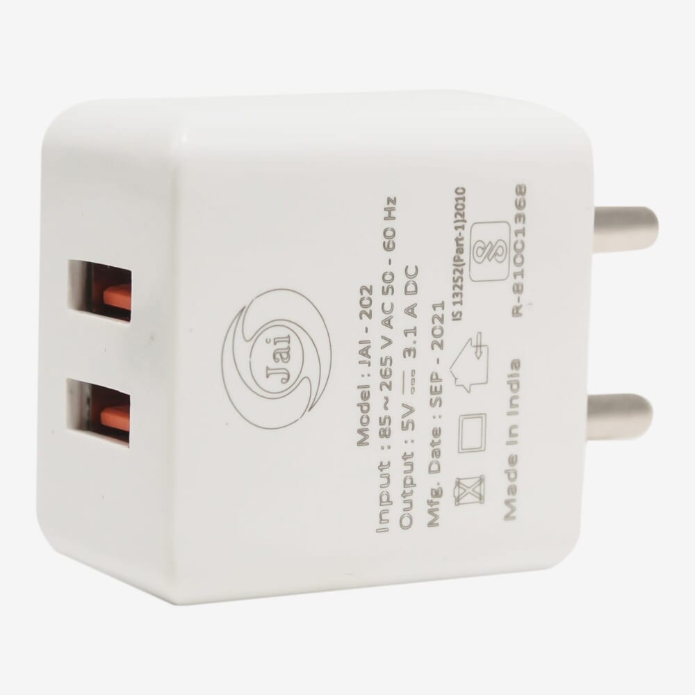 Jai Dual USB Mobile Charge Micro USB 3.4A Power Output