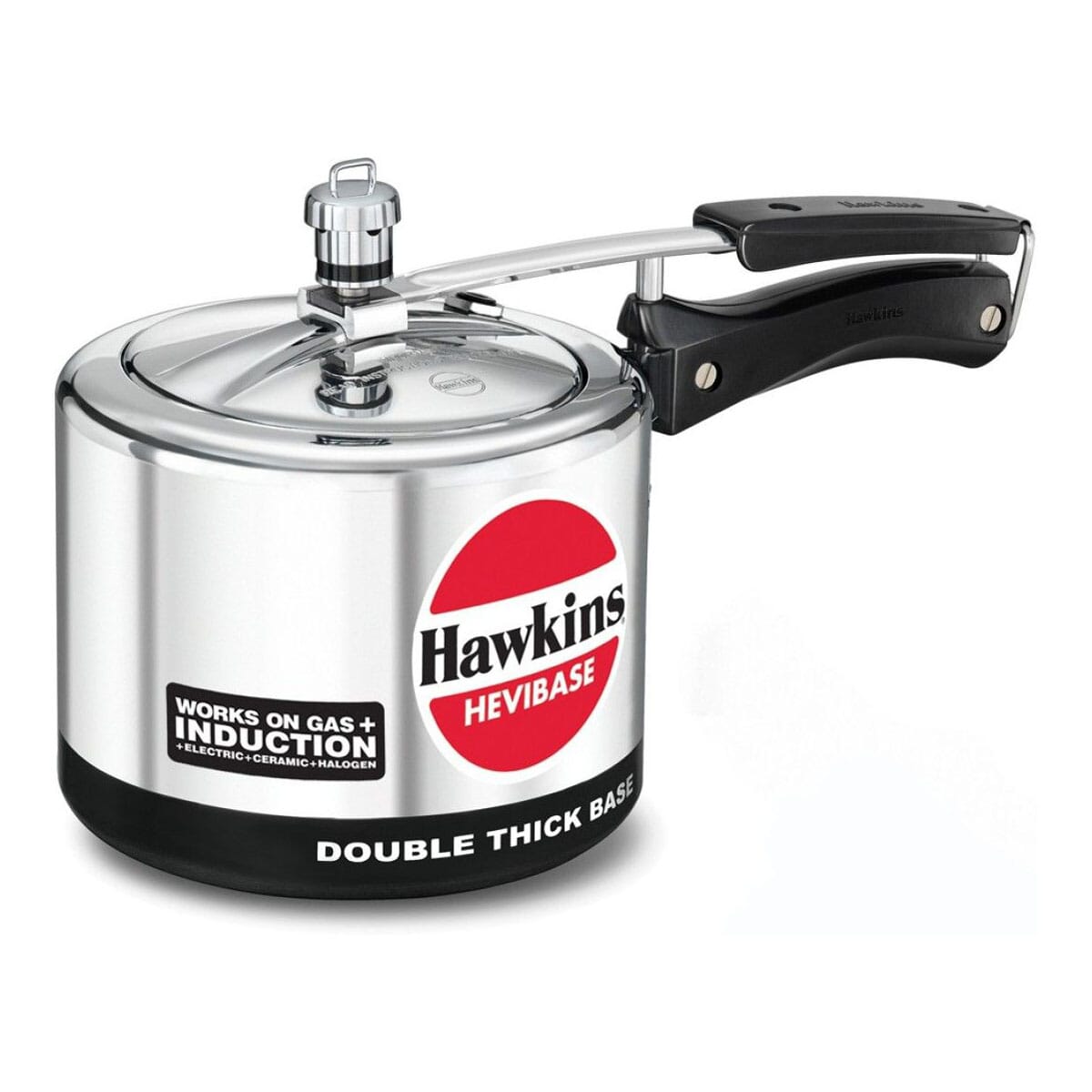 Hawkins Hevibase IH30 Induction Bottom Pressure Cooker 3 Liter Capacity (Aluminium)