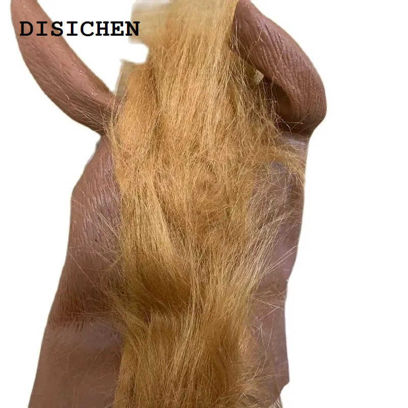 DISICHEN High Quality Men Brown Horse Masks Girl Funny Horse Head Mask Latex Animal Mask Novelty Halloween Cosplay Costumes Headgear Mascara De Latex