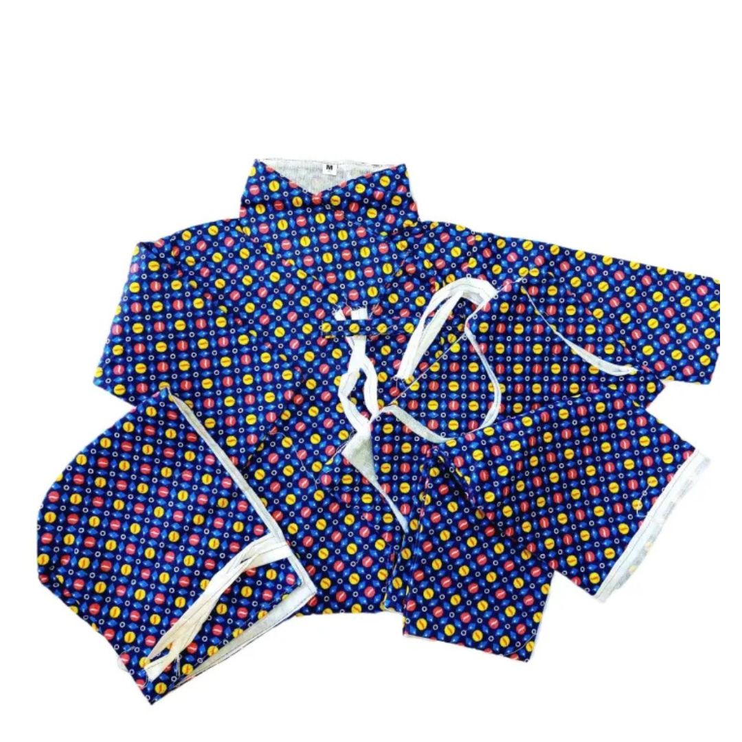 “SnugRoots Falatin Bhoto Set for Newborns - Traditional Soft Cotton Outfit for Babies (0-12 Months)”